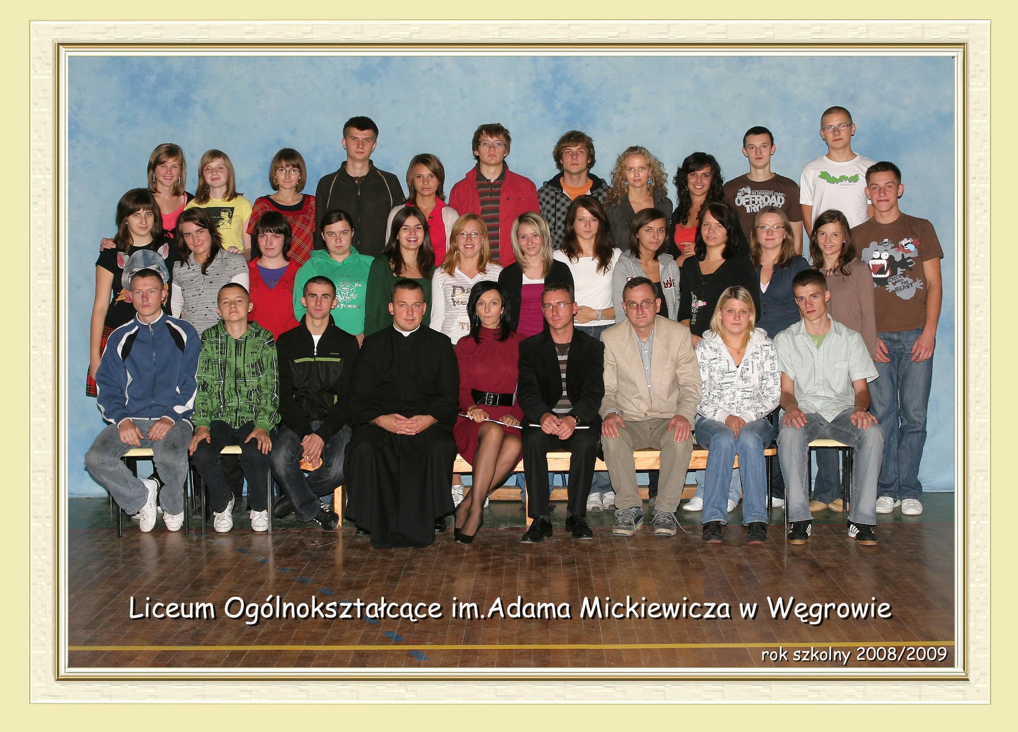Sprawdzian Z Adama Mickiewicza Liceum I Liceum Ogólnokształcące im. Adama Mickiewicza w Węgrowie