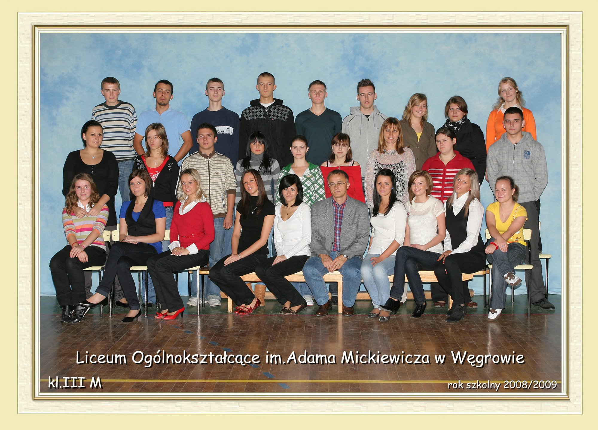 Sprawdzian Z Adama Mickiewicza Liceum I Liceum Ogólnokształcące im. Adama Mickiewicza w Węgrowie